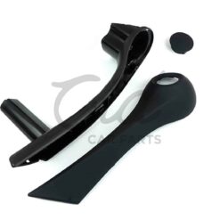 Puxador Frontal Esquerdo Preto Renault Megane II 2002-2009