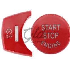 Botões Start Stop + Auto OFF Vermelho BMW X3 X4 X5 X6 F25 F26 F15 F16 2011-2018 VERSÃO 1