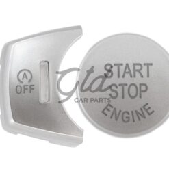 Botões Start Stop + Auto OFF Cinza Prata BMW X3 X4 X5 X6 F25 F26 F15 F16 2011-2018 VERSÃO 1