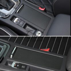 Alternative view of Cortina Gaveta Consola Central Preta Volkswagen Magotan Passat CC 2016-2023 Versão 2