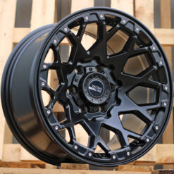 Jante 4X4 17x9 ET-6 6x139.7 - Black Half Matt