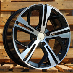 Jante PEUG R16x7 ET25 4x108 - Black Polished