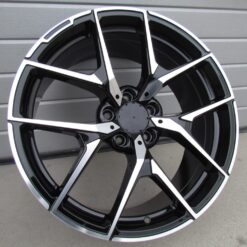Jante MER XE137 R18x8 ET35 5x112 - Black Polished