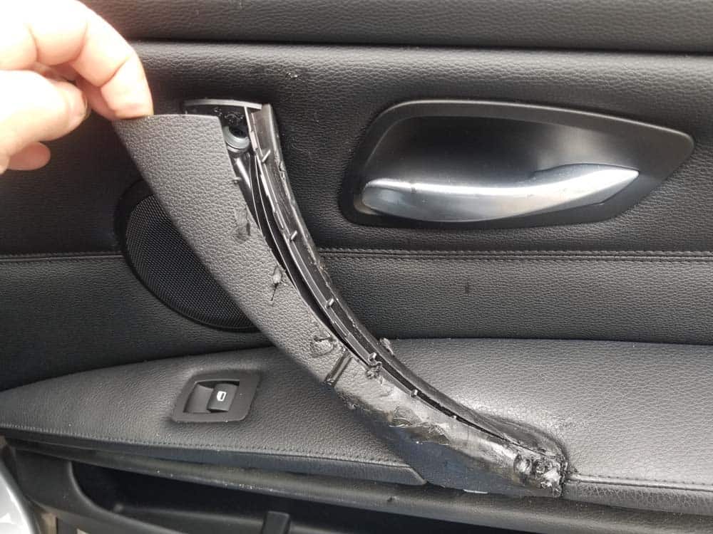 Conjunto de 3 Puxadores Pretos BMW SÉRIE 3 E90 E91 2004-2012 - Image 2