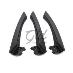 Conjunto de 3 Puxadores Pretos BMW SÉRIE 3 E90 E91 2004-2012