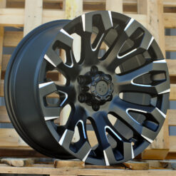 Jante 4X4 17x9 ET 6x114.3 - Black Polished