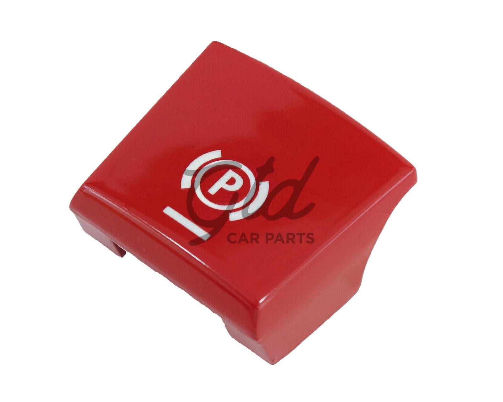Botão Travão de Mão Elétrico Vermelho BMW Série 5 6 7 X3 X4 X5 X6 F10 F11 F01 F06 F25 F26 F15 F16 LCI 2014-2017