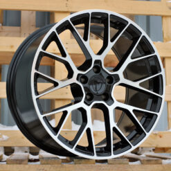 Jante Porsche R20x9 ET26 5x112 - Black Polished