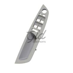 Alternative view of Conjunto de 4 Puxadores C/ Pele Cinza BMW X5 X6 E70 E71 E72 2007-2014