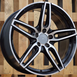 Jante Mercedes R18x8 ET43 5x112 - Black Polished