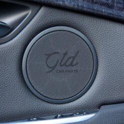 Alternative view of Grelha Metálica Coluna Porta Cor-De-Laranja BMW Série 5GT X5 X6 X3 X4 E70 E71 F25 F26 2007-2018