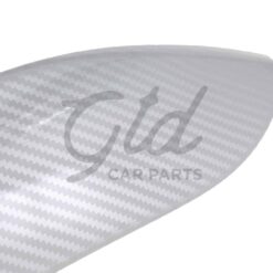 Alternative view of Capa Puxador Esquerdo Frontal / Traseira Cinza Efeito Carbono BMW Série 3/4 F30 F31 F32 F36 2012-2017