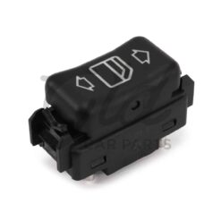 Alternative view of Interruptor de Vidros Direito Preto Mercedes-Benz Classe S E G 190 W126 W124 W463 1979-1996