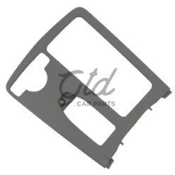 Moldura Consola Central Cinza Escuro Mercedes-Benz Classe C E W204 W207 W212 2007-2013