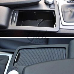 Alternative view of Moldura Consola Central Bege Mercedes-Benz Classe C E W204 W207 W212 2007-2013