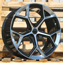 Jante Audi 19x8.5 ET40 5x112 - Silver+Black