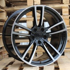 Jante Porsche R21x11.5 ET55 5x130 - Black Polished