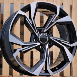 Jante Audi R18x8 ET40 5x112 - Black Polished