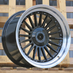 Jante BMW 18x8.5 ET20 5x120 - Black+Polished Lip