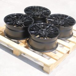 Jante JR Wheels Complete Sets 17x8 ET30 4x108 - Black