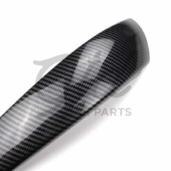 Alternative view of Capa Puxador Frontal / Traseiro Direito Preto Efeito Carbono BMW Série 1 E81 E82 E87 E88 2006-2012