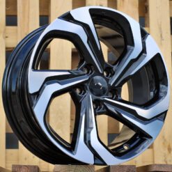 Jante RACIN 17x7.5 ET45 5x114.3 - Black Polished