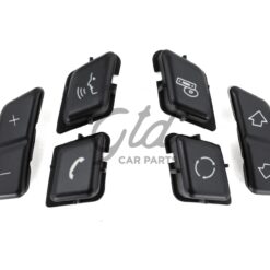 Pack 6 Botões Comandos de Volante BMW Série 3 X1 E90 E91 E92 E84 2005-2015 Versão A