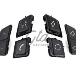 Pack 6 Botões Comandos de Volante BMW Série 3 X1 E90 E91 E92 E84 2005-2015 Versão B