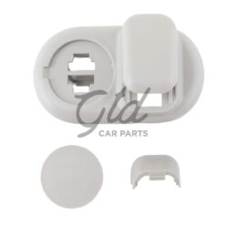 Fixador Frontal Pala de Sol Lateral Cinza MINI F55 F56 F60 2014-2022