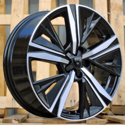 Jante PEUG R17x7 ET25 4x108 - Black Polished