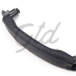 Alternative view of Puxador Frontal Esquerdo Preto Pele Land Rover Discovery 2015- 2019