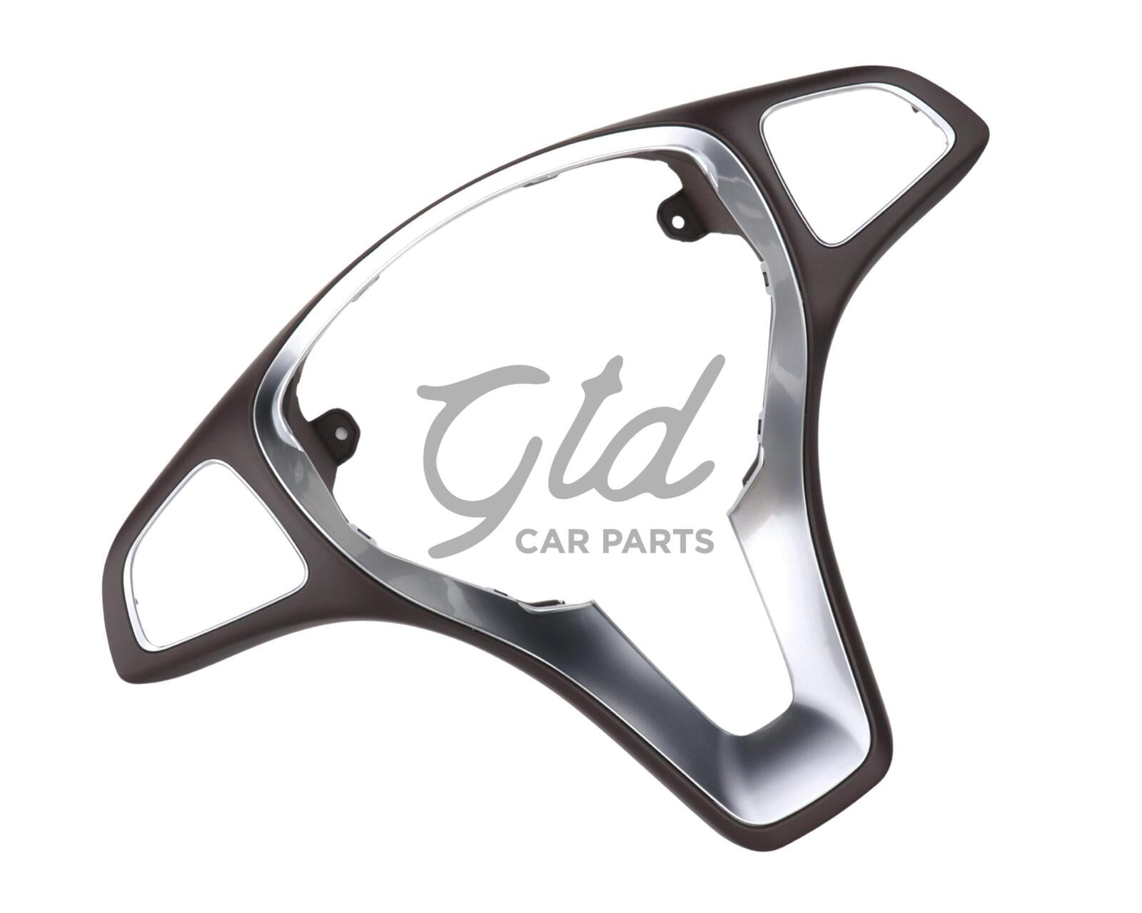 Moldura Volante Moka / Cromado Mercedes-Benz Classe A B C E V VITO CLA CLS GLA GLC GLE GLS