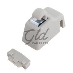 Fixador Plástico Pala-de-Sol Cinza Volkswagen Porsche Audi Touareg Q7 Cayenne