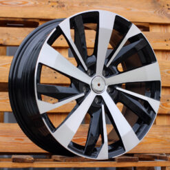 Jante Peugeot 19x7.5 ET42 5x108 - Black Polished