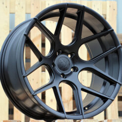 Jante HAXER R18x10 ET15 5x120 - Black Half Matt