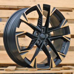 Jante CUPRA R18x8 ET40 5x112 - Black Polished Half Matt Cooper