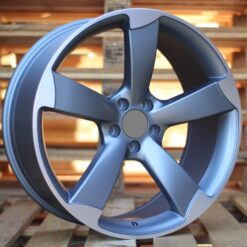 Jante Audi R18x8.5 ET35 5x112 - Grey Polished Half Matt