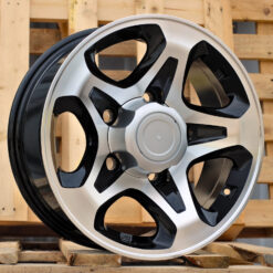Jante 4X4 R16x7 ET 5x150 - Black Polished