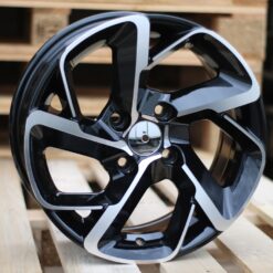 Jante CITRO B5714 R15x6.5 ET25 4x108 - Black Polished
