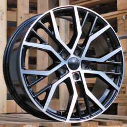 Jante VW R18x8 ET40 5x112 - Black Polished