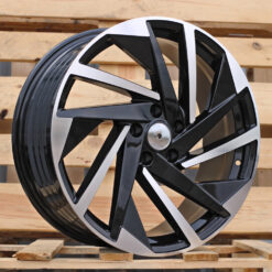 Jante Volkswagen R18x8 ET45 5x112 - Black Polished