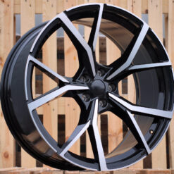 Jante VW B5801 R17x7 ET39 5x100 - Black Polished