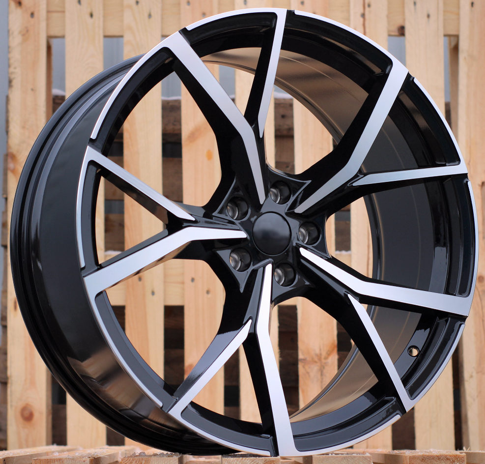 Jante VW R20x8.5 ET38 5x112 - Black Polished