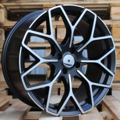 Jante SMART R16x5.5 ET30 3x112 - Black Polished Half Matt