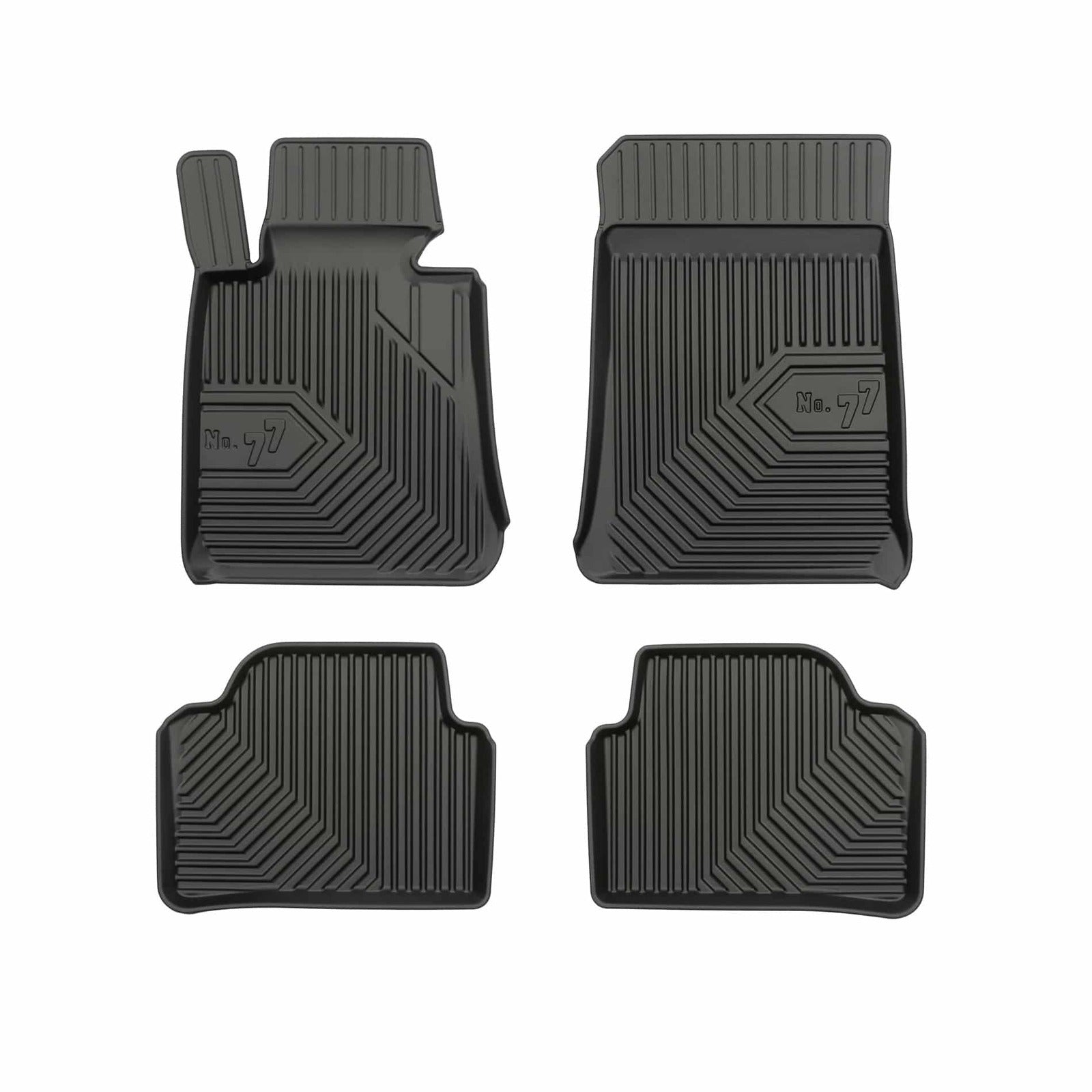 PACK 4 TAPETES BORRACHA NO.77 BMW Série 3 E91 CARRINHA 2004-2012