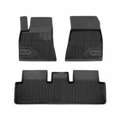 PACK 3 TAPETES BORRACHA NO.77 TESLA MODEL 3 2017-2023