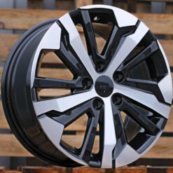 Jante Peugeot R16x7 ET44 5x108 - Black Polished