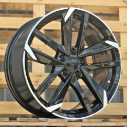 Jante PEUG XE170 R18x8 ET45 5x108 - Black Polished