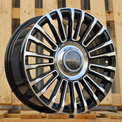 Jante RACIN REW018 R18x8 ET42 5x108|5x114.3 - Black Polished