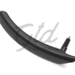 Puxador Frontal Direito Preto Pele BMW Série 5 LCI E60 E61 2008-2010